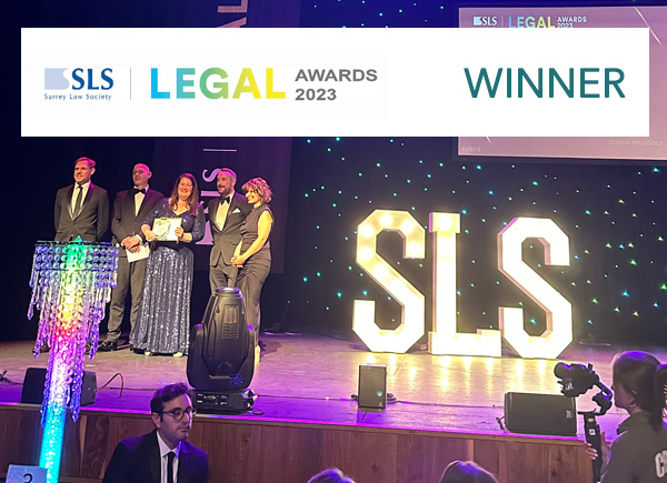 Helen Clifford Law is delighted to announce that Helen Clifford is Surrey Law Society’s Lawyer of the Year 2023